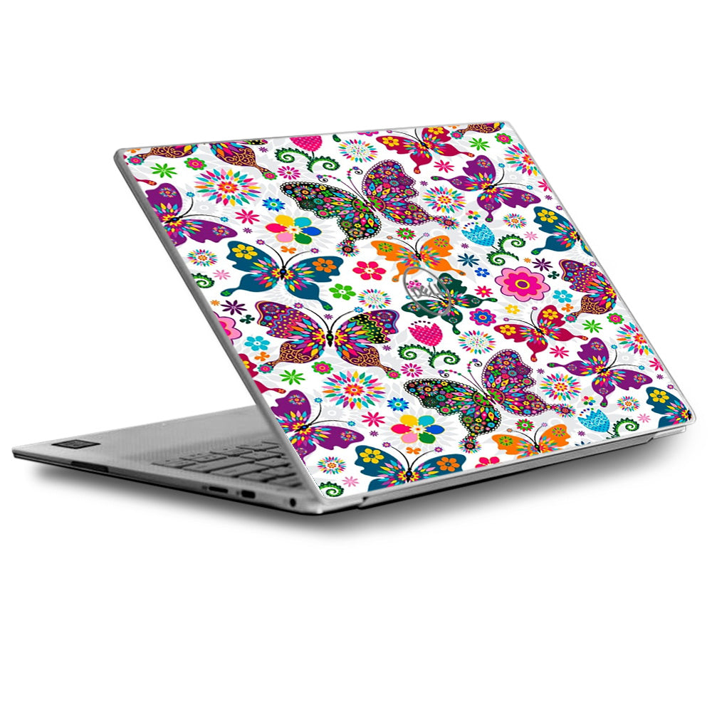  Butterflies Colorful Floral Dell XPS 13 9370 9360 9350 Skin