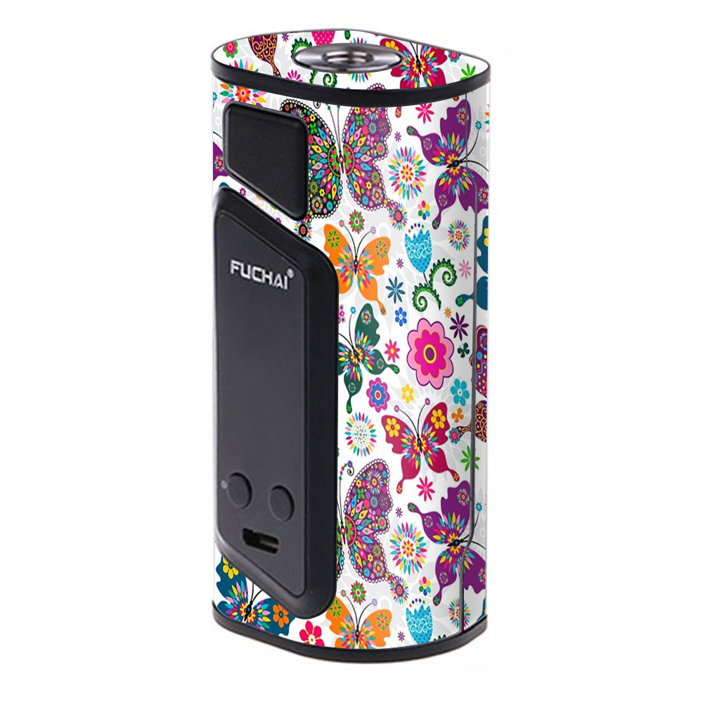  Butterflies Colorful Floral Sigelei Fuchai Duo-3 Skin