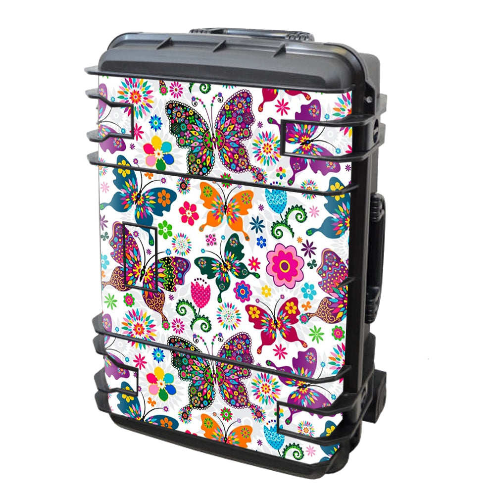  Butterflies Colorful Floral Seahorse Case Se-920 Skin