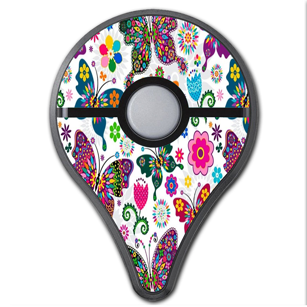  Butterflies Colorful Floral Pokemon Go Plus Skin
