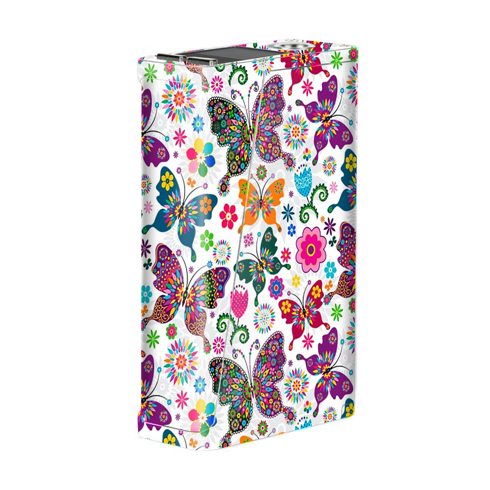  Butterflies Colorful Floral Smok H-Priv Skin