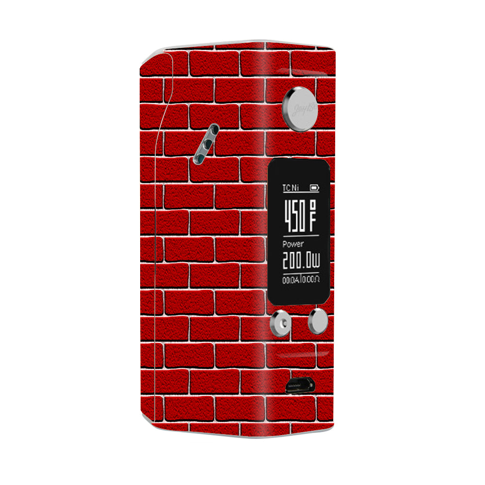  Brick Wall Wismec Reuleaux RX200S Skin