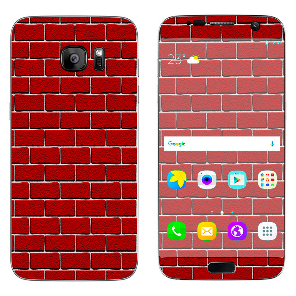  Brick Wall Samsung Galaxy S7 Edge Skin