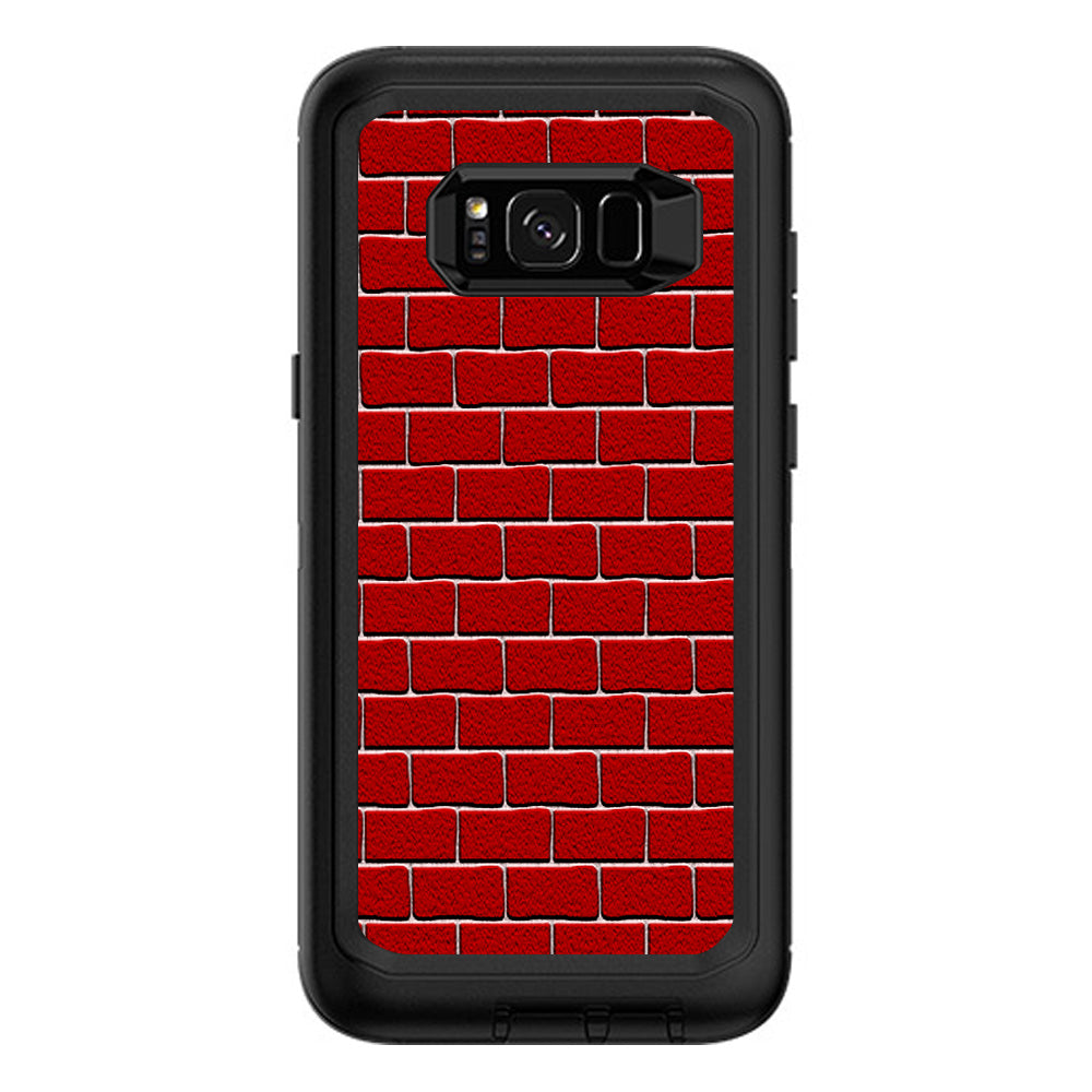  Brick Wall Otterbox Defender Samsung Galaxy S8 Plus Skin