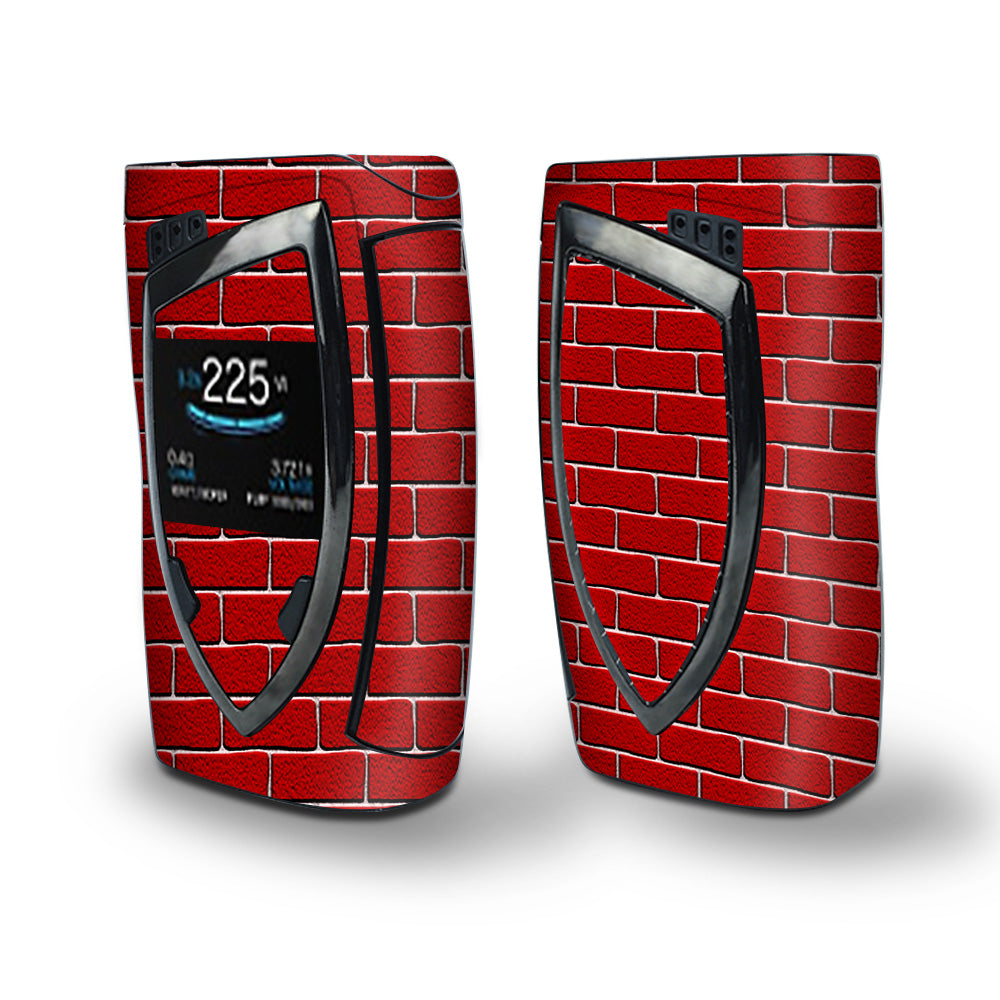 Skin Decal Vinyl Wrap for Smok Devilkin Kit 225w Vape (includes TFV12 Prince Tank Skins) skins cover/ Brick Wall