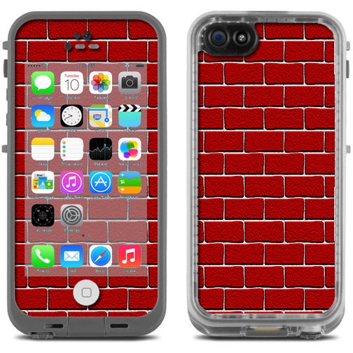  Brick Wall Lifeproof Fre iPhone 5C Skin