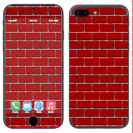  Brick Wall Apple  iPhone 7+ Plus / iPhone 8+ Plus Skin