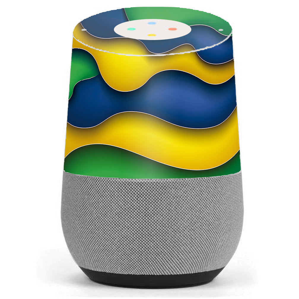  Dripping Colors Brazil Google Home Skin