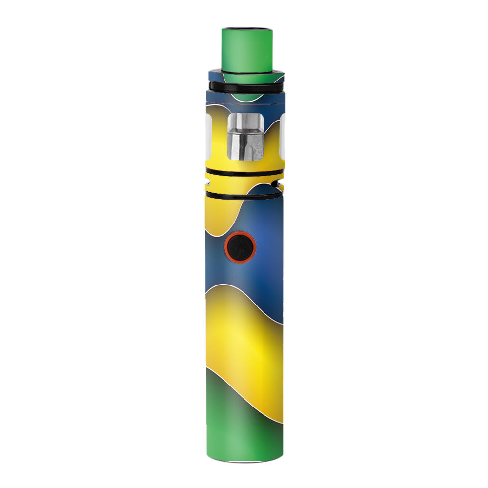  Dripping Colors Brazil Smok Stick V8 Skin