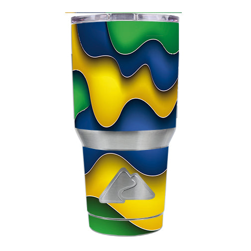  Dripping Colors Brazil Ozark Trail 20oz Tumbler Skin
