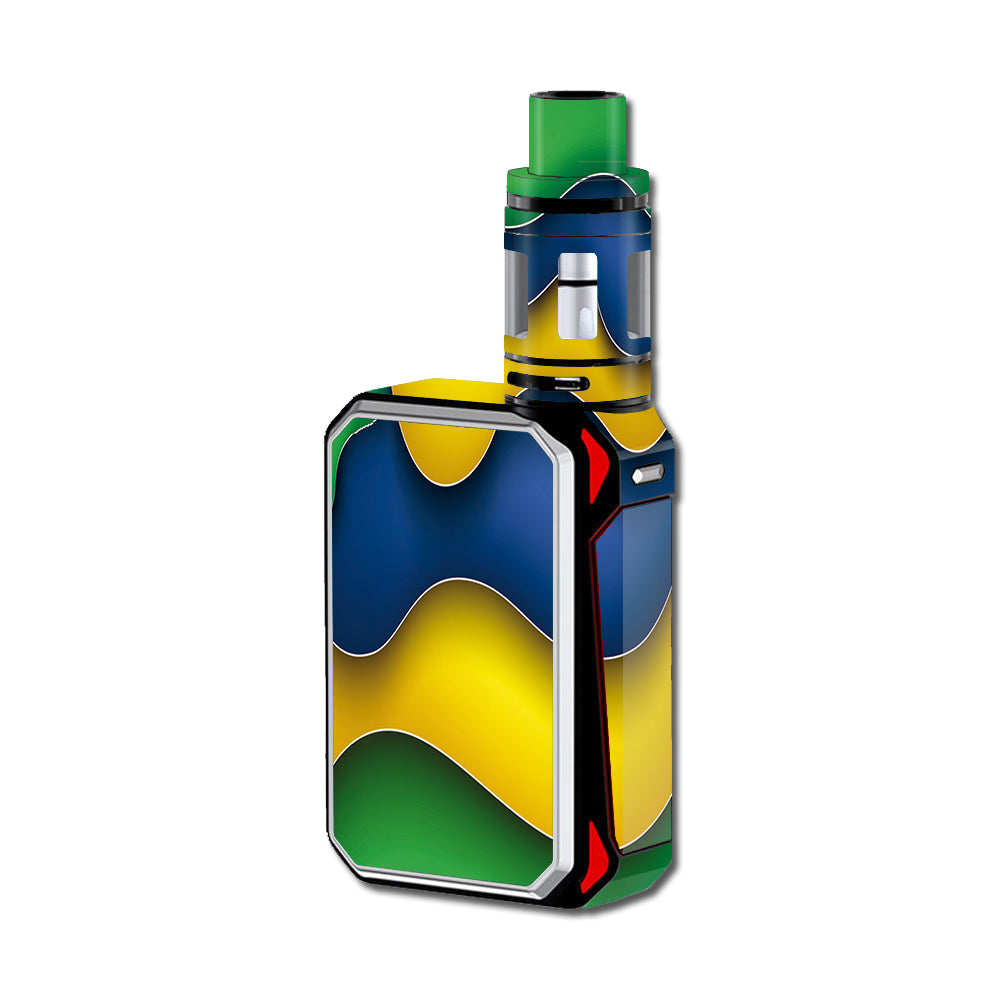  Dripping Colors Brazil Smok G-Priv 220W Skin