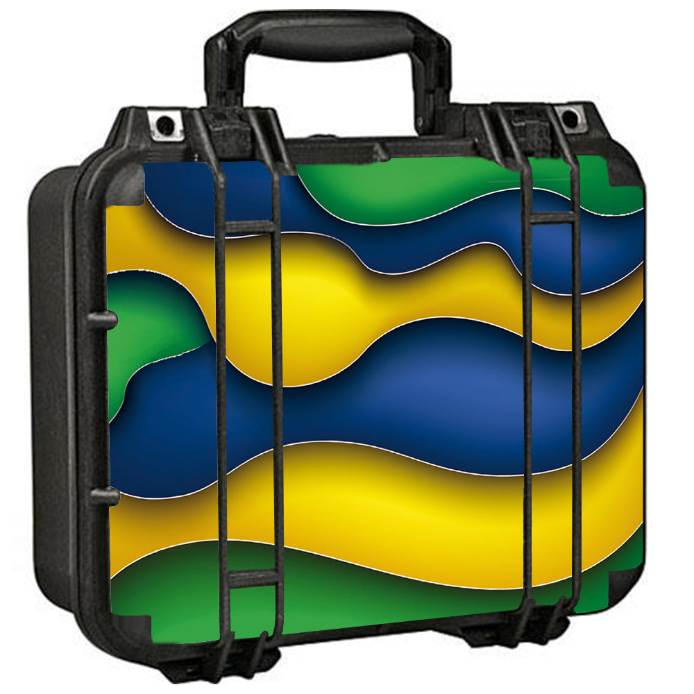 Dripping Colors Brazil Pelican Case 1400 Skin