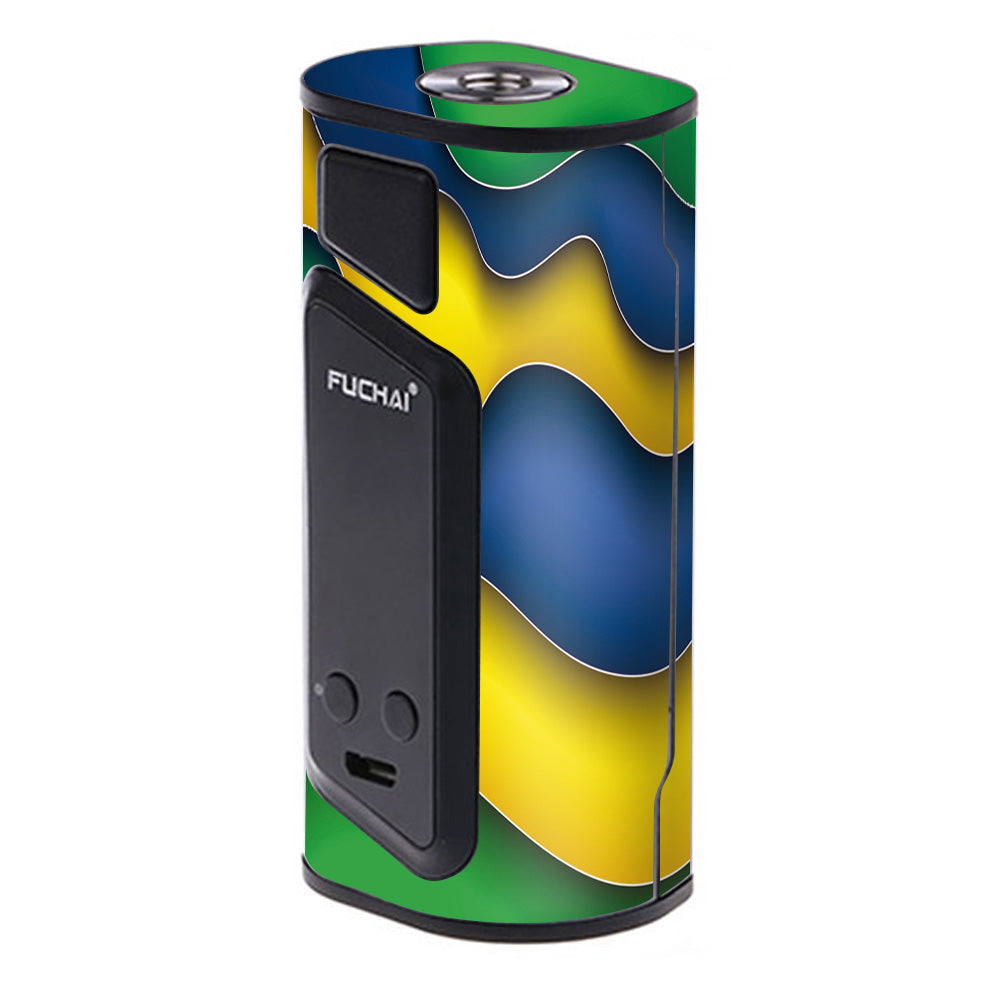  Dripping Colors Brazil Sigelei Fuchai Duo-3 Skin