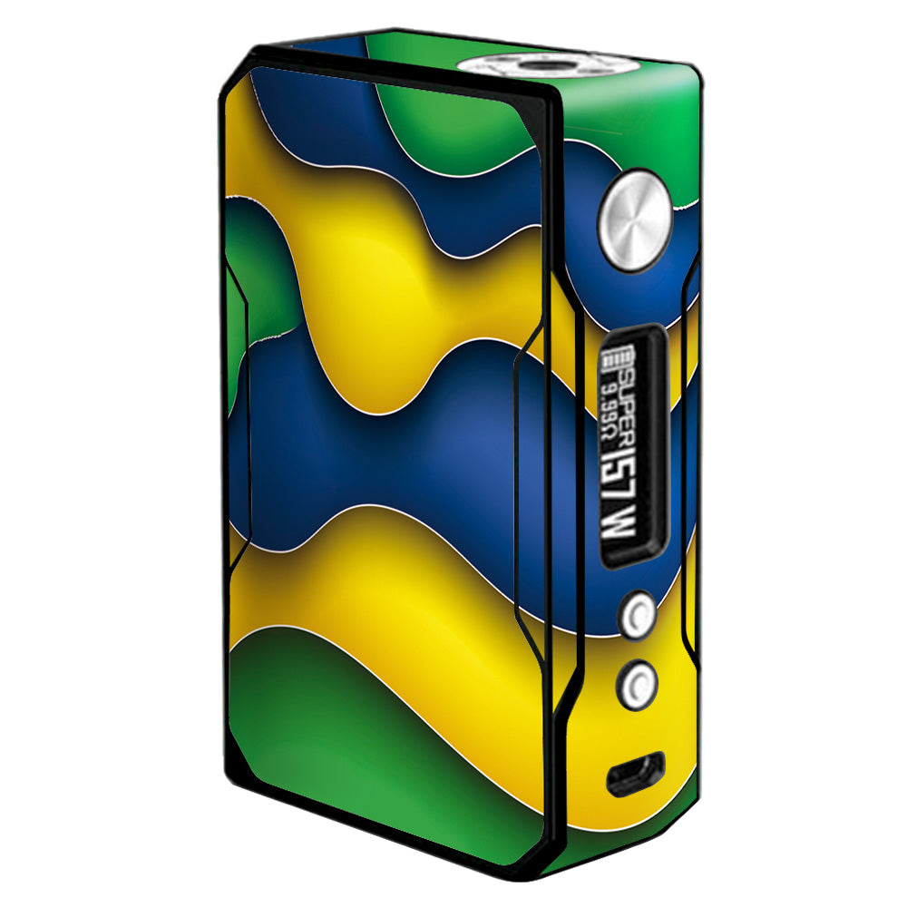  Dripping Colors Brazil Voopoo Drag 157w Skin