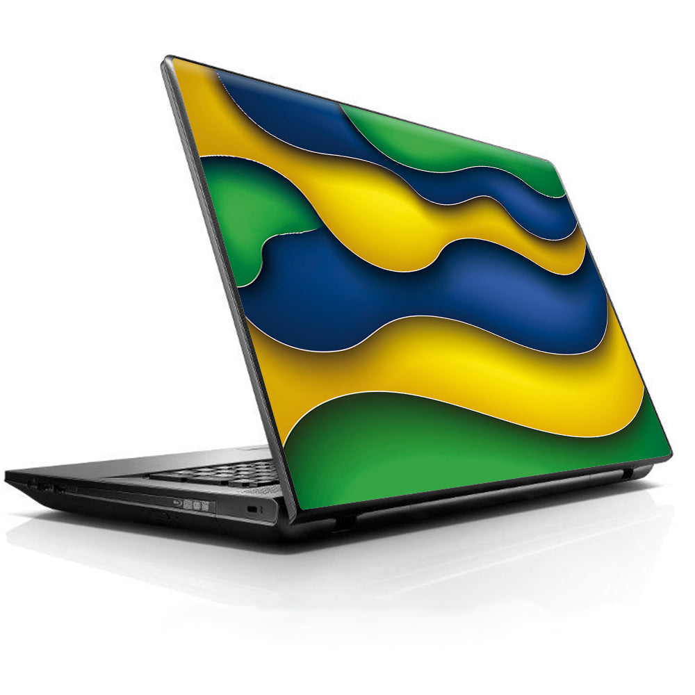  Dripping Colors Brazil Universal 13 to 16 inch wide laptop Skin