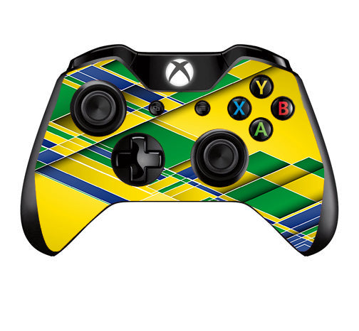  Brazil Tech Colors Microsoft Xbox One Controller Skin