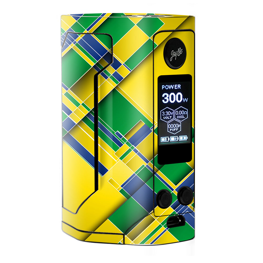  Brazil Tech Colors Wismec RX Gen 3 Skin