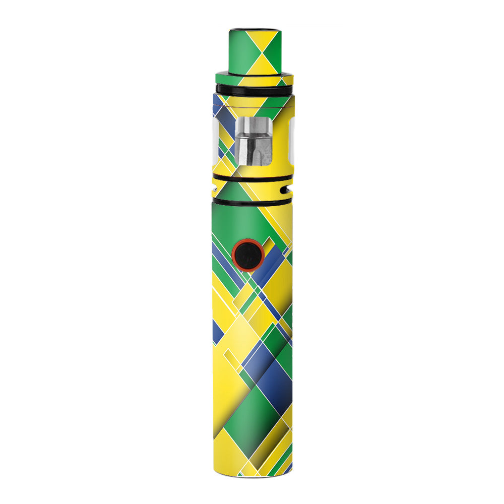  Brazil Tech Colors Smok Stick V8 Skin
