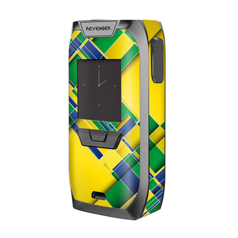  Brazil Tech Colors Vaporesso Revenger Skin