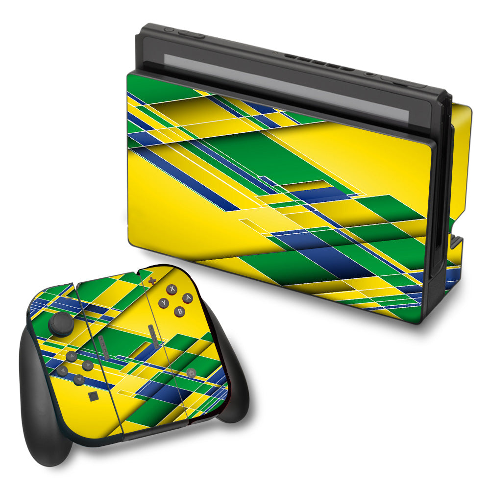  Brazil Tech Colors Nintendo Switch Skin