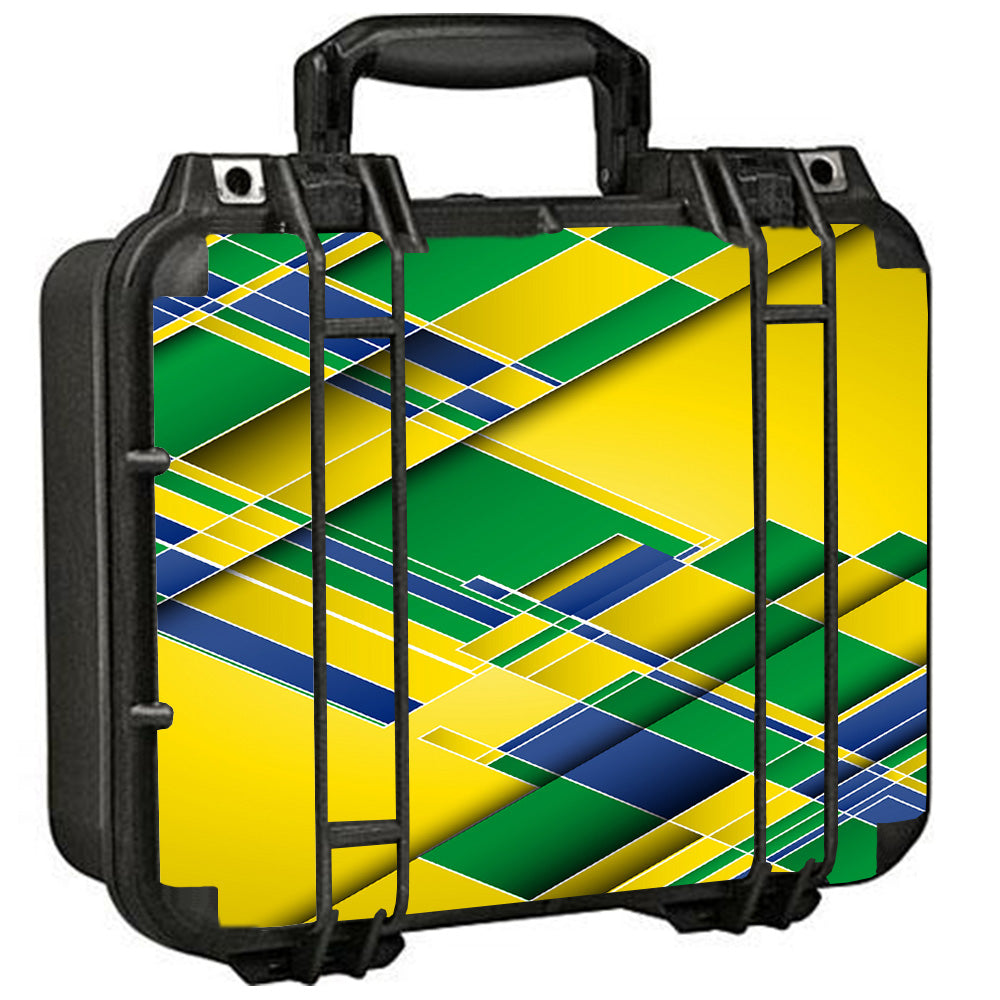  Brazil Tech Colors Pelican Case 1400 Skin