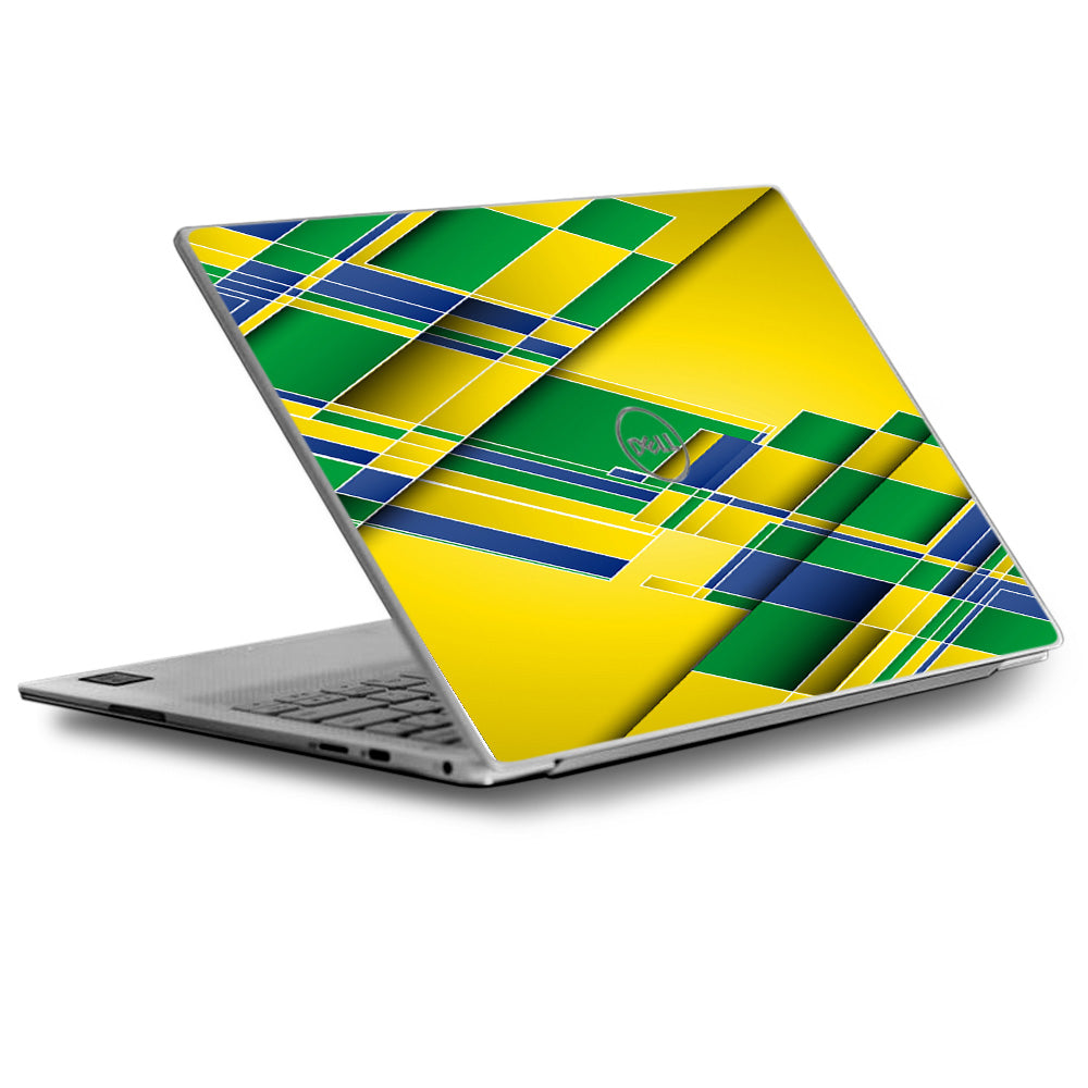  Brazil Tech Colors Dell XPS 13 9370 9360 9350 Skin