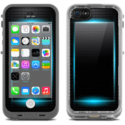  Glowing Blue Tech Lifeproof Fre iPhone 5C Skin