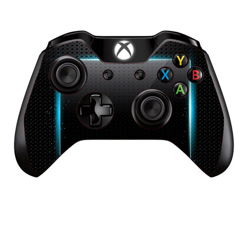  Glowing Blue Tech Microsoft Xbox One Controller Skin
