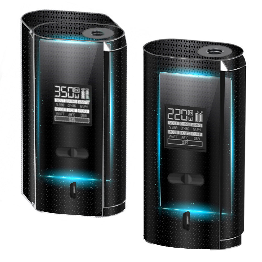  Glowing Blue Tech Smok GX2/4 350w Skin