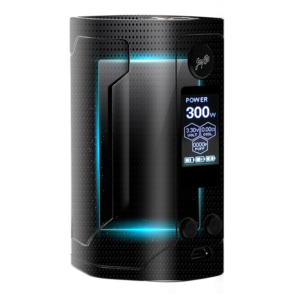  Glowing Blue Tech Wismec RX Gen 3 Skin