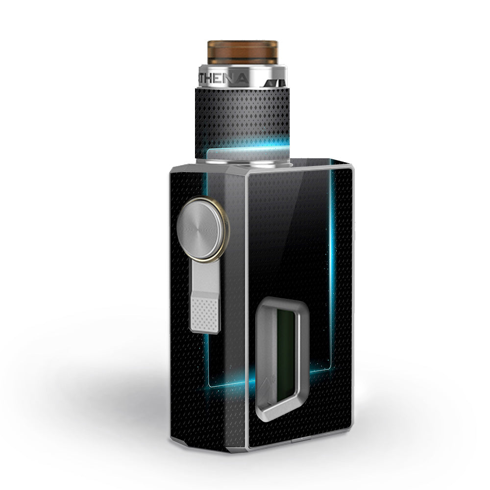  Glowing Blue Tech Geekvape Athena Squonk Skin