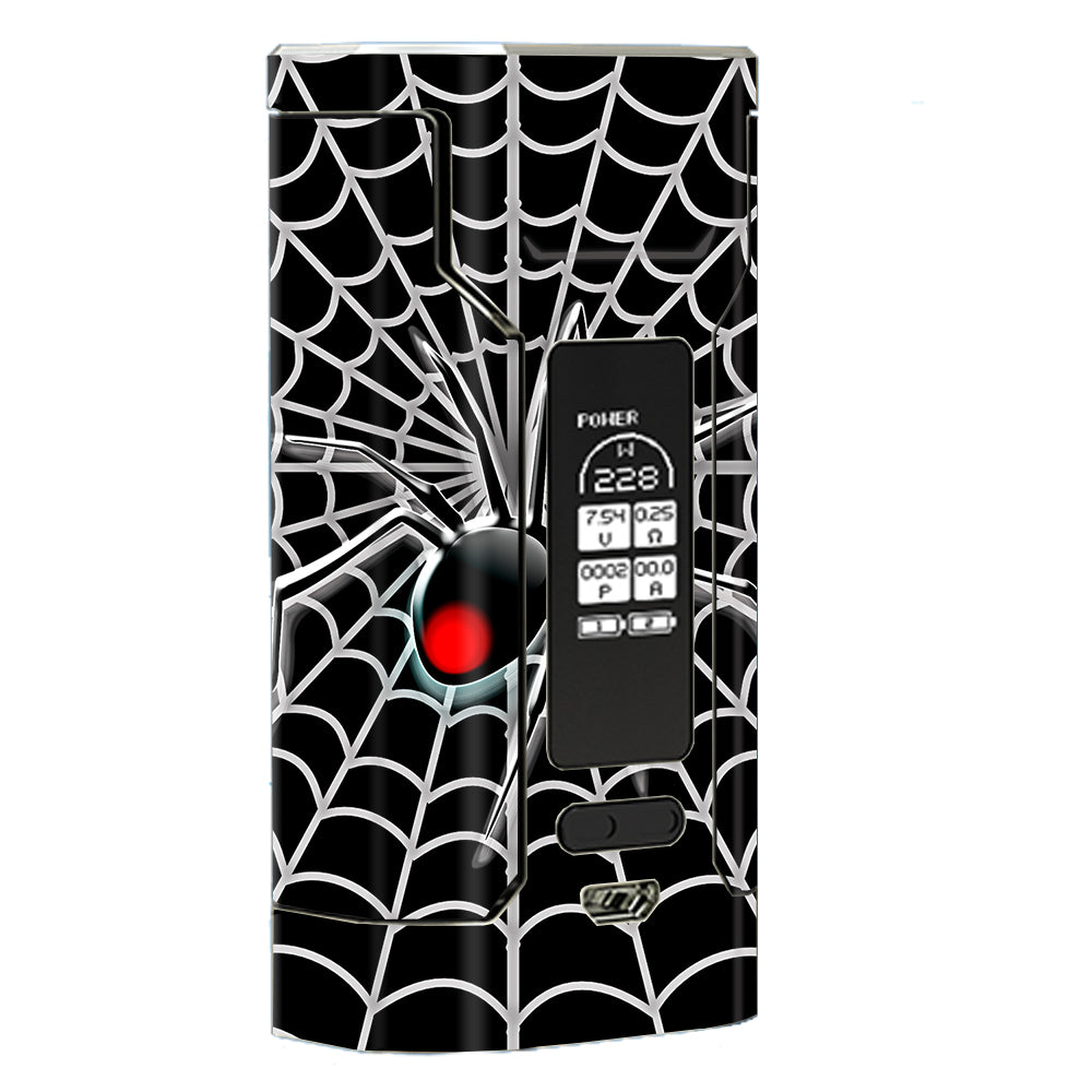  Black Widow Spider Web Wismec Predator 228 Skin