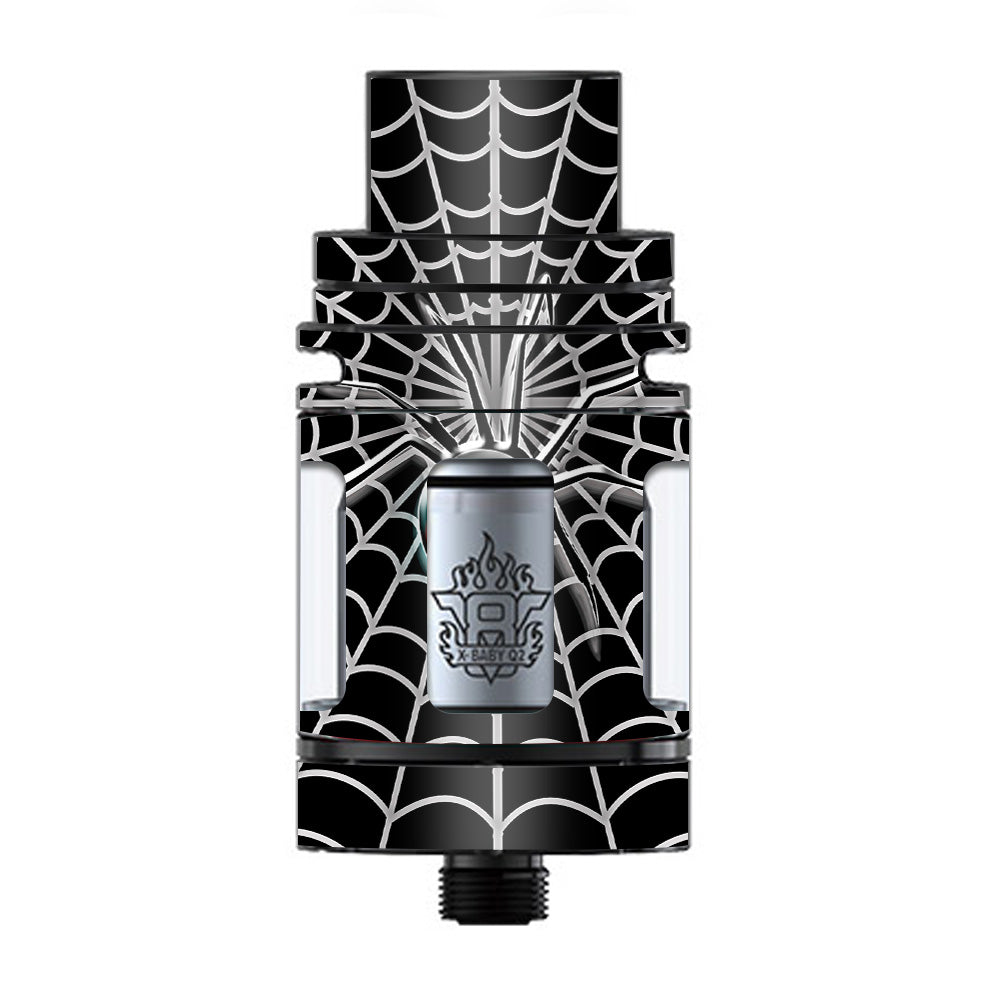  Black Widow Spider Web TFV8 X-baby Tank Smok Skin