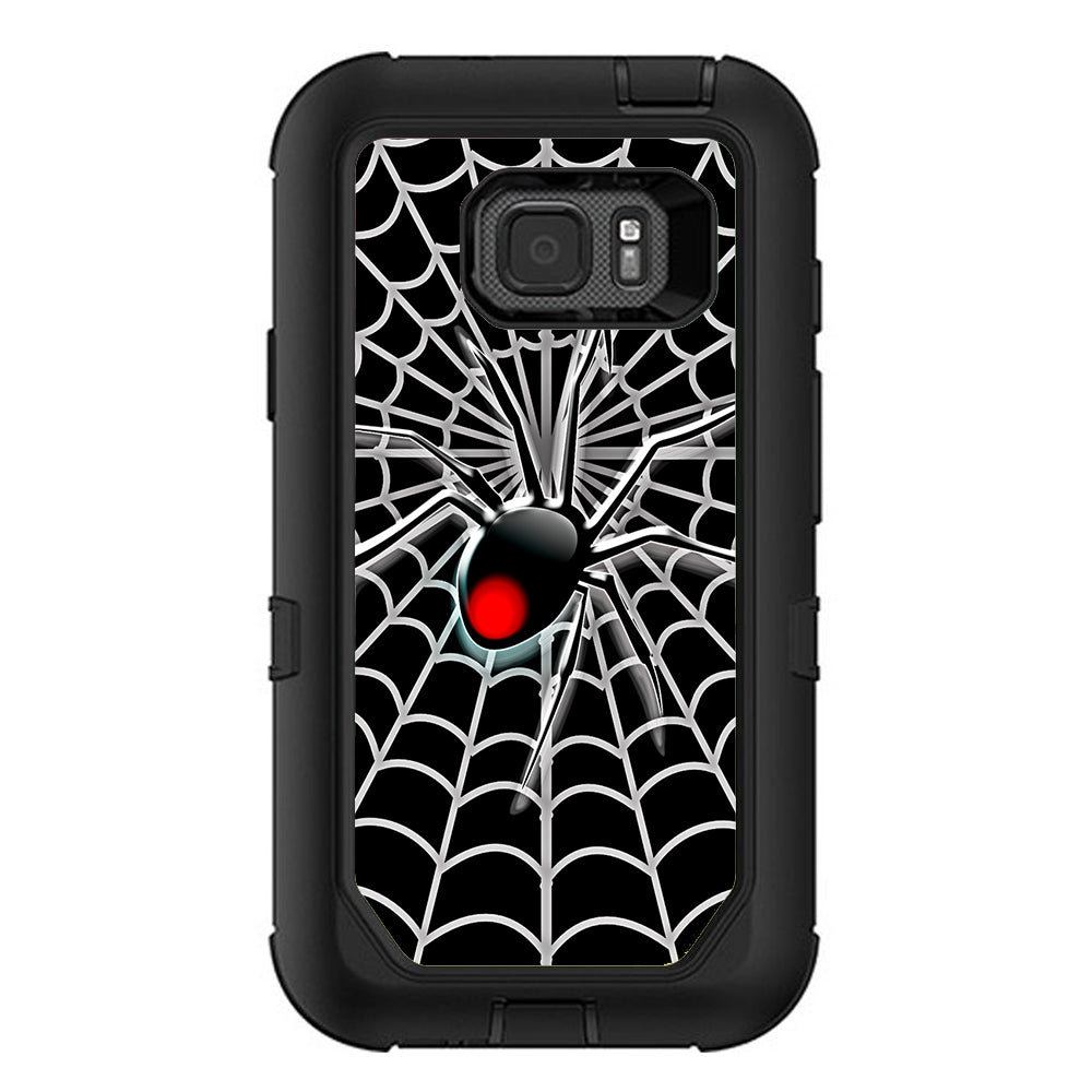  Black Widow Spider Web Otterbox Defender Samsung Galaxy S7 Active Skin