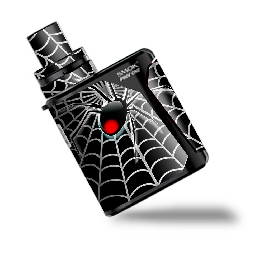  Black Widow Spider Web Smok Priv One Skin