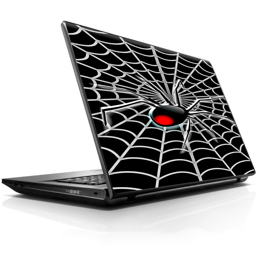  Black Widow Spider Web Universal 13 to 16 inch wide laptop Skin