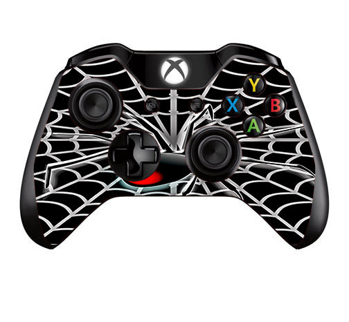  Black Widow Spider Web Microsoft Xbox One Controller Skin