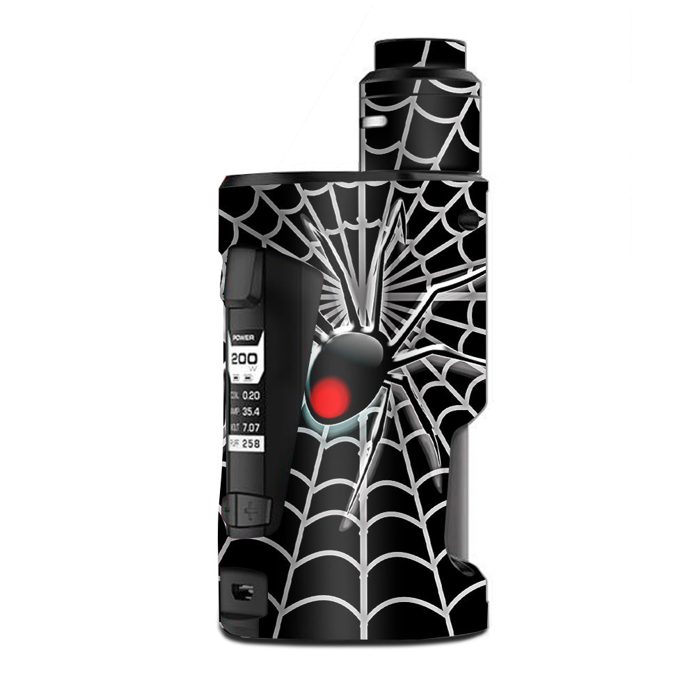  Black Widow Spider Web G Box Squonk Geek Vape Skin
