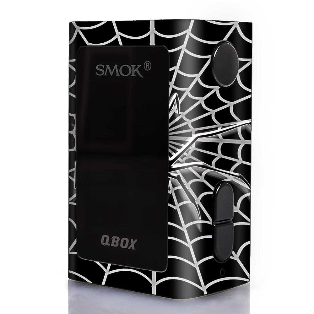  Black Widow Spider Web Smok Q-Box Skin