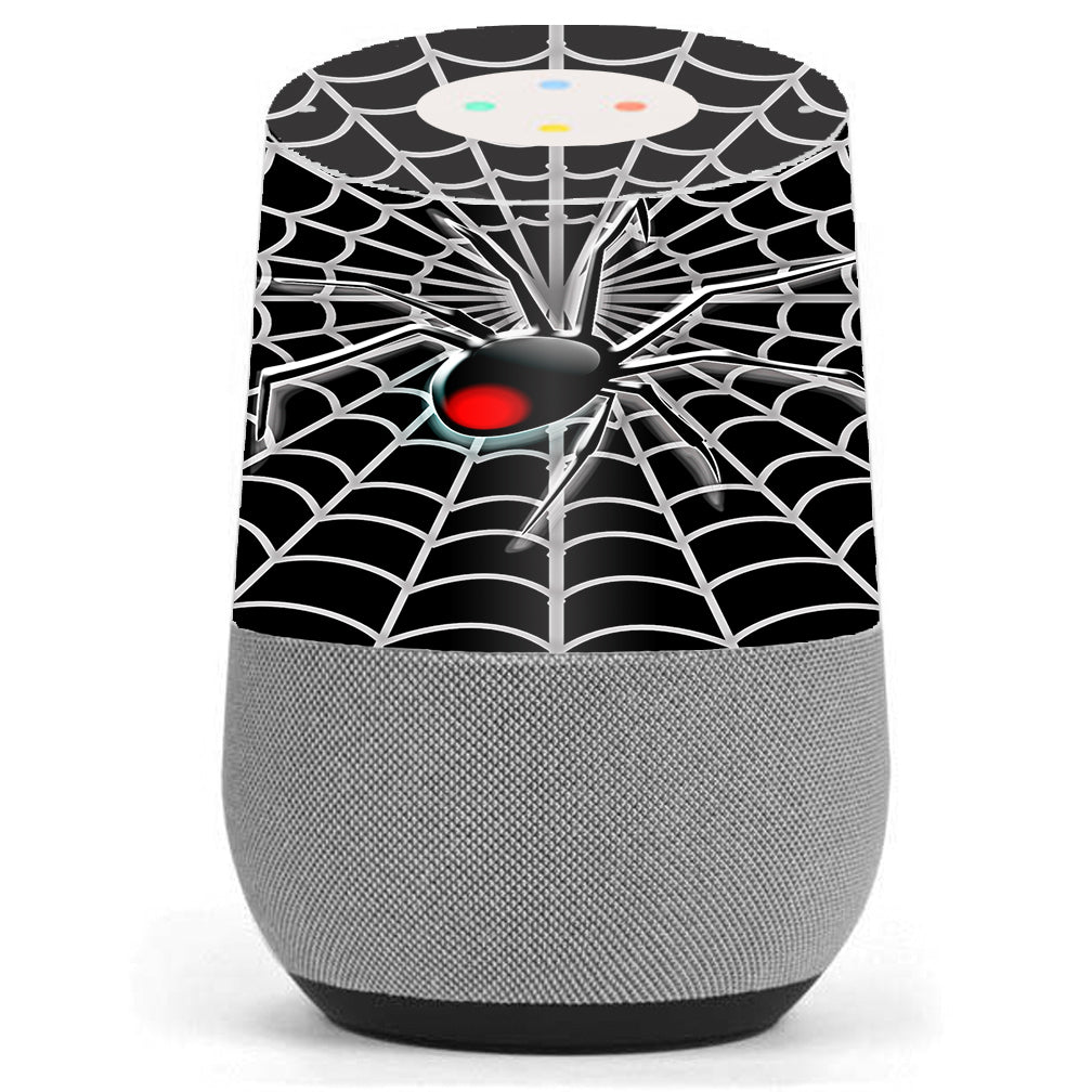  Black Widow Spider Web Google Home Skin