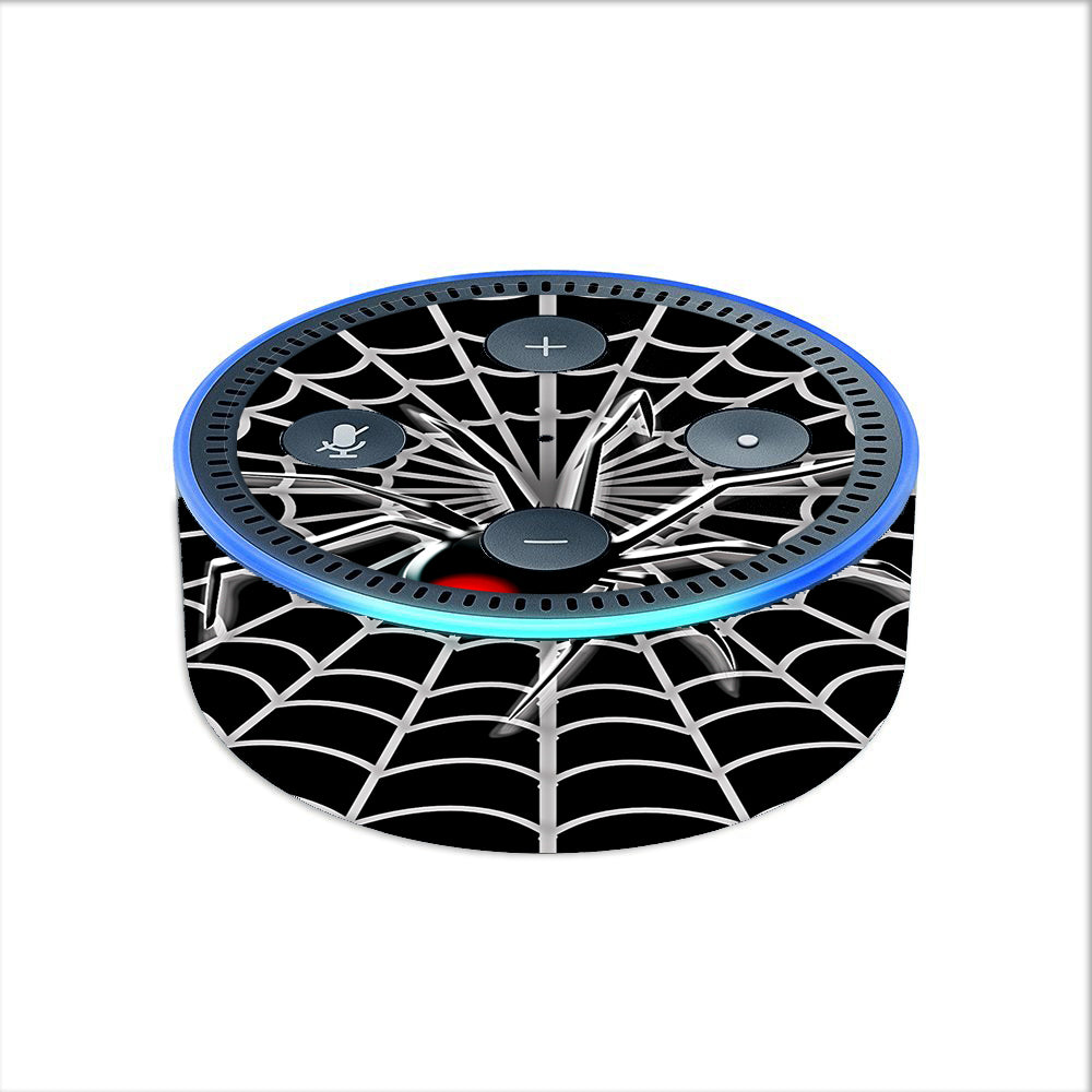  Black Widow Spider Web Amazon Echo Dot 2nd Gen Skin
