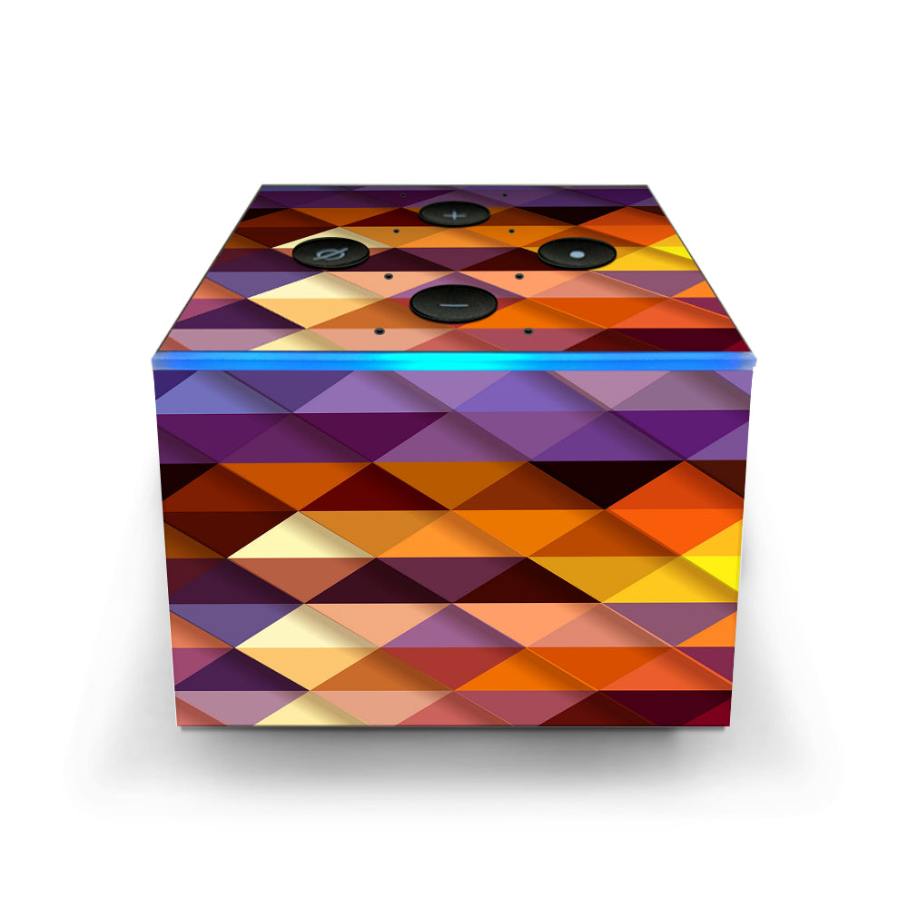  Triangles Pattern  Amazon Fire TV Cube Skin
