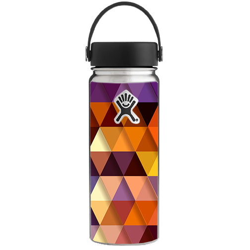  Triangles Pattern Hydroflask 18oz Wide Mouth Skin