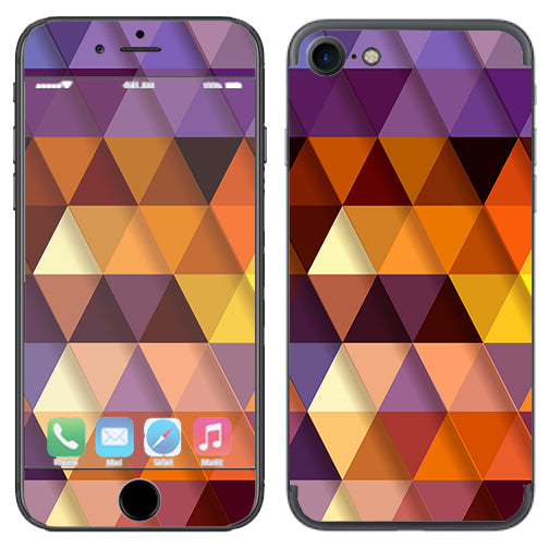  Triangles Pattern Apple iPhone 7 or iPhone 8 Skin