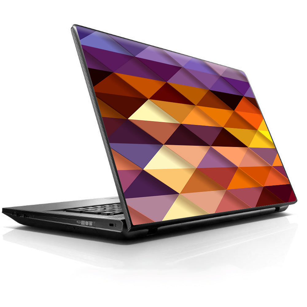  Triangles Pattern Universal 13 to 16 inch wide laptop Skin