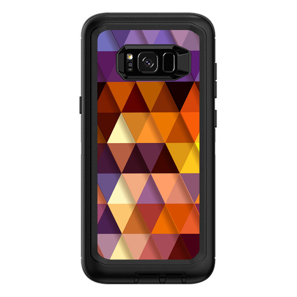 Triangles Pattern  Otterbox Defender Samsung Galaxy S8 Plus Skin