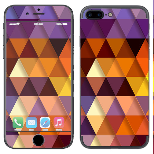  Triangles Pattern Apple  iPhone 7+ Plus / iPhone 8+ Plus Skin