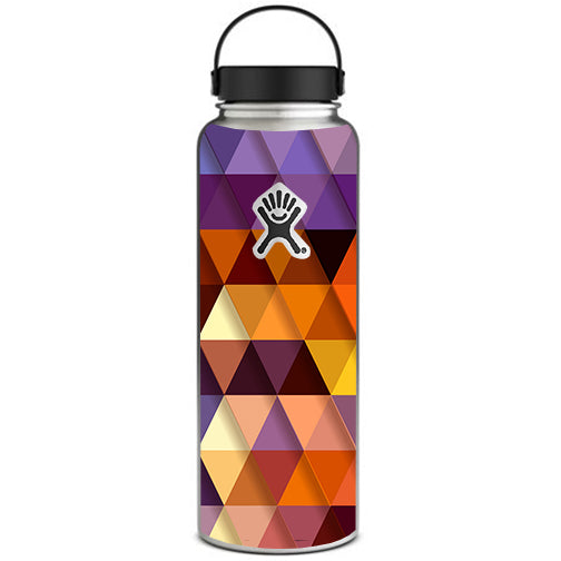  Triangles Pattern Hydroflask 40oz Wide Mouth Skin