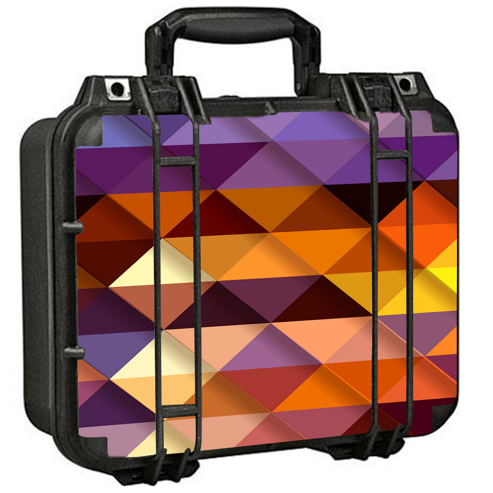  Triangles Pattern Pelican Case 1400 Skin