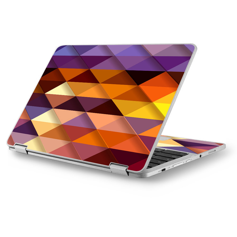  Triangles Pattern  Asus Chromebook Flip 12.5" Skin